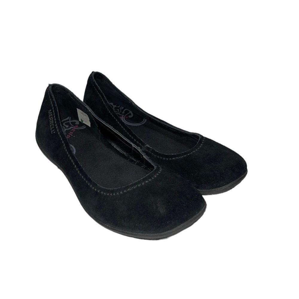 Merrell Black Suede Ballet Flats